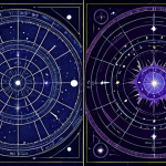 **

"Ancient star map reimagined with modern abstract art techniques. Deep blues and purples dominate. Celestial bodies glow softly. Safe for work, appropriate content, fully clothed, professional, perfect anatomy, natural proportions, high quality."

**